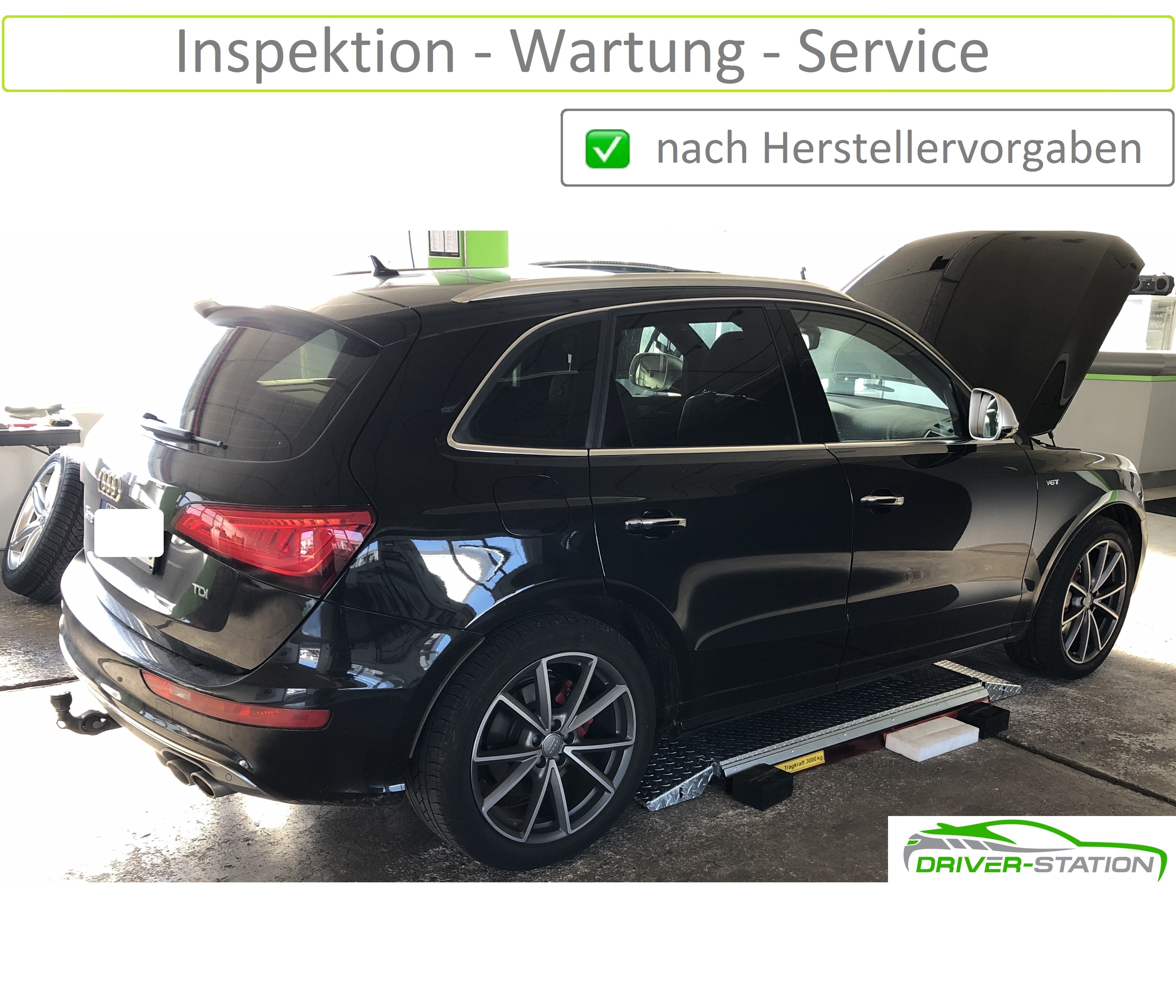 Inspektion Wartung Service Autowerkstatt Driver-Station Starnberg