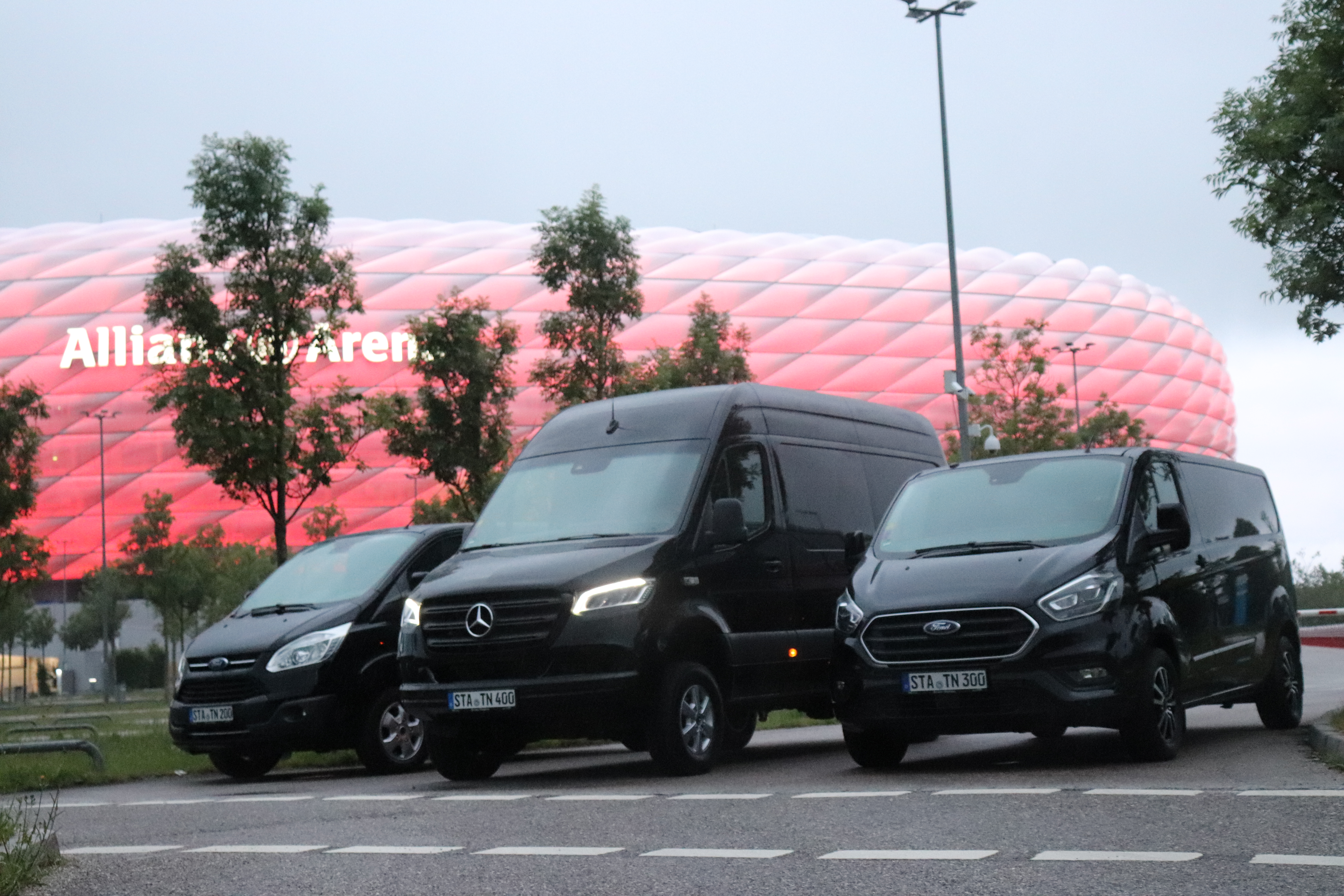 DPF Reinigung München Trudering: 3 Transporter Fahrzeuge